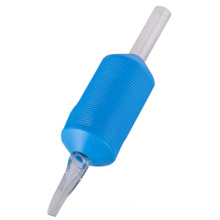 1inch Pre-Sterilized Disposable Silicone Tattoo Grip with Clear Tip
